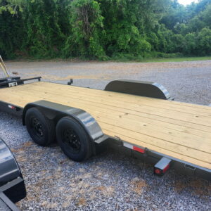 Trailer - Car Hauler - Wood Deck - 20ft